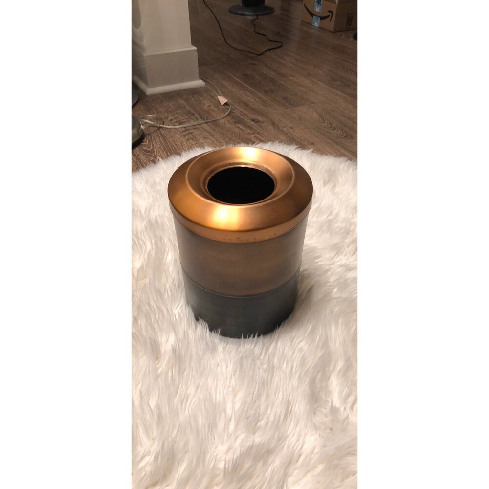 Copper & Brown Two Tone Bin